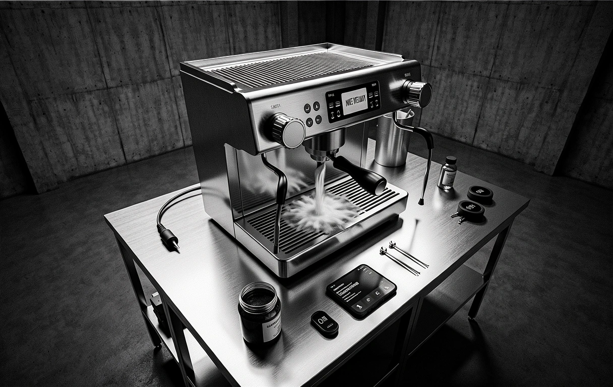 Kaffee-Extraktion und Timing